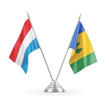 Saint Vincent ve Grenadinler ve Lüksemburg bayrakları izole edildi.