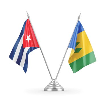 Saint Vincent, Grenadinler ve Küba bayrakları izole edildi.