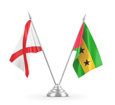 Sao Tome, Principe ve Kuzey İrlanda bayrakları