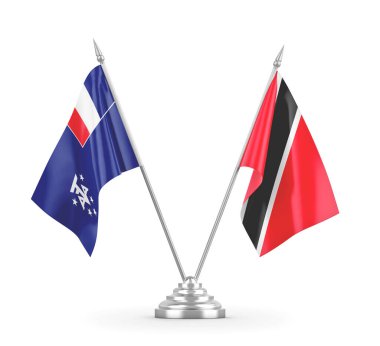 Trinidad ve Tobago ve Fransız Güney ve Antarktika bayrakları izole edildi