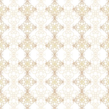 Vintage Seamless altın modeli Victoian