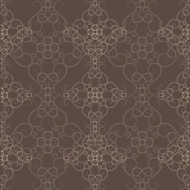 Soyut Victoria Orient etnik desen