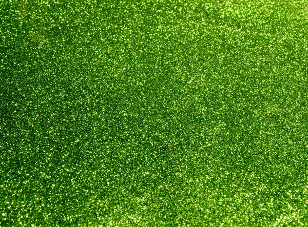 Green background with sparkles Stock Picture