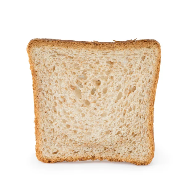 Toast slice on white background — Stock Photo, Image