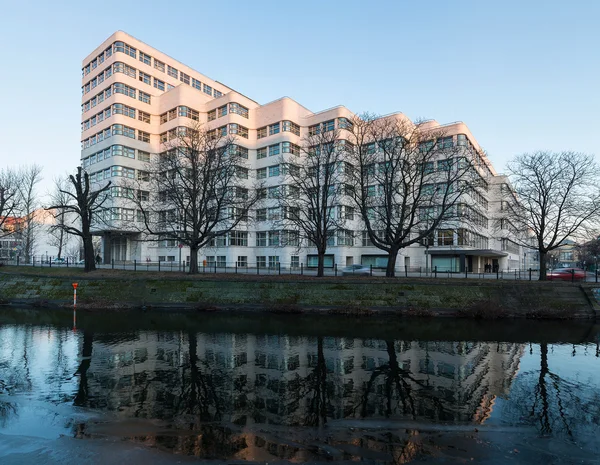 Shell-Haus in berlin lizenzfreie Stockfotos