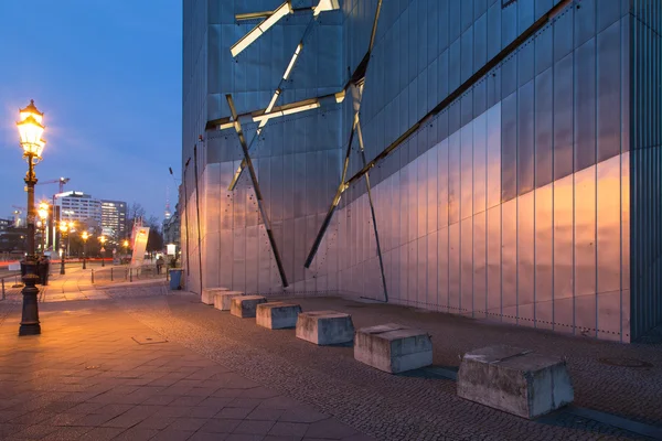 Facade of the Jewish museum in Berlin,Germany. — Stock Photo, Image