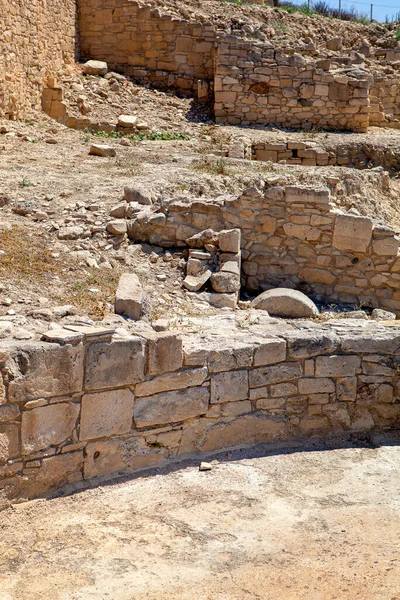 Antiguas Ruinas Limassol Chipre Turismo Viajes — Foto de Stock