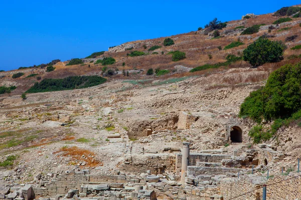 Ancient Ruins Limassol Cyprus Tourism Travel — Stock Photo, Image