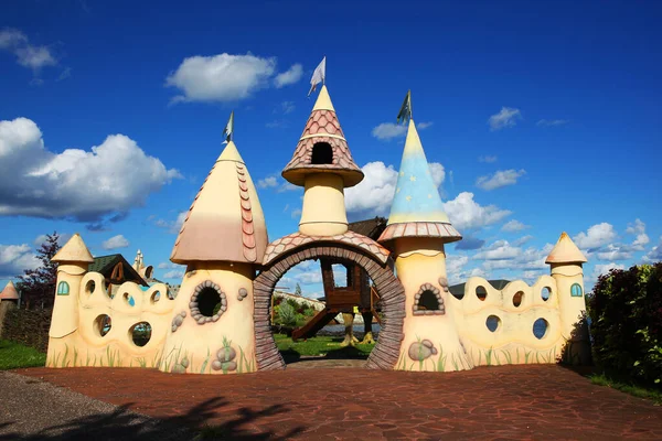 Entrance Wonderland Childrens Playground — Stock Photo, Image