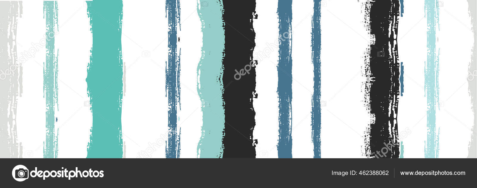 厚实的垂直条纹无缝线背景春夏涂鸦条纹冬季秋季时髦时尚面料torn Distress Trace 手绘线条设计肮脏矢量水彩画线 图库矢量图像 C Yesheying