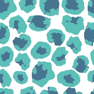 Zarif Çita Vahşi Yaşam Leopar İzi. Modern kumaş dokusu, Vahşi Kürk Tekrarı deseni. Leopar İzi Kusursuz Vektör Tasarımı. Moda Hayvan Derisi Modeli. Çita Tekstil Arkaplanı.