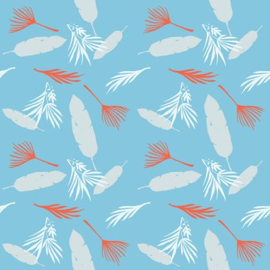 Süper Tropikal Vektör Kusursuz Düzen. Boyalı Çiçek Arkaplanı. Güzel yaz kumaşları. Zarif Erkek Gömlekli Kadın Elbisesi dokusu. Monstera Feather Karahindiba Muz Tropikal Kusursuz Şekil Bırakıyor.