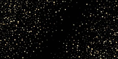 Siyah üzerine Altın Konfeti Duşu. Altın Yağ Baloncukları, Omega 3 Vitaminleri. VIP Gold, Gümüş Bokeh Kış Konfeti. Pahalı bir Noel Kutlaması Çelengi. Altın Omega 3 Yağ Baloncukları