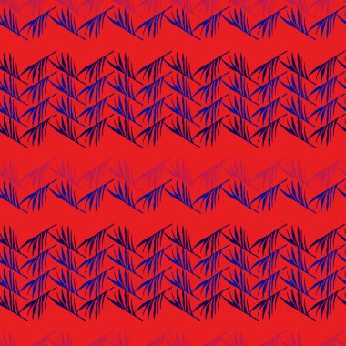 Hipster Tropikal Vektör Kusursuz Düzen. Muz Yaprakları Canavarı Tüylü Karahindiba Tropikal Kusursuz Desen. Güzel Erkek Gömlekli Kadın Elbisesi dokusu. Güzel Yaz Kumaşları. Boyalı Çiçek Arkaplanı.