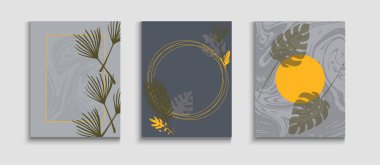 Soyut Asya Vektör Sancakları Ayarlandı. Minimal Muz Yaprakları Davetiye Şablonu. El Çekimi Geçmişi. Tie-Dye, Tropikal Yaprak Uçurucular. Oriental Style Davetiyesi. Geometrik Çerçeve Deseni.