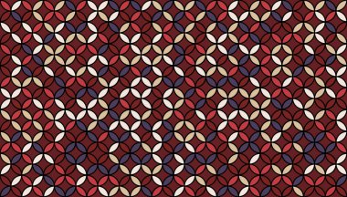 Yaşam Tohumu Kusursuz Vektör dokusu. Yoga, sağlık hizmeti, fitness takımı tekstil deseni. Kutsal Geometri Tasarımı. Yaşam Çemberlerinin Geometrik Çiçeği. Klasik Moda Yazdırma. Kutsal Geometri Arındırması Yuvarlak