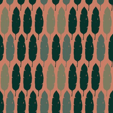 Modern Tropikal Vektör Kusursuz Düzen. Serin Yaz Kumaşları. Karahindiba Tüylü Canavar Muz Tropikal Kusursuz Şekil Yapıyor. Güzel Erkek Gömlekli Kadın Elbisesi dokusu. Boyalı Çiçek Arkaplanı.