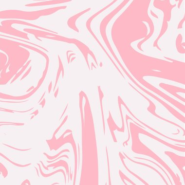 Pembe Mermer Doku Vektörü Kare Sıvı Mürekkep Arkaplanı. Sıvı Boyalı Suminagashi Davetiye Kartları, Afişler, Kurumsal Kimlik Modeli. Hippi Taş Mermer Doku, Canlı Boya Dökümcüsü