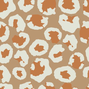 Leopar İzi Kusursuz Vektör Tasarımı. Zarif Çita Safari Kusursuz Leopar İzi. Modern kumaş dokusu, Vahşi Kürk Tekrarı deseni. Moda Hayvan Derisi Modeli. Çita Tekstil Arkaplanı.