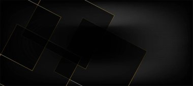Altın Çizgili Siyah İş Kağıdı. Royal Silver Geo Banner. Altın Zenginler Low Poly Posteri. 3D Soyut Çokgen Parlak Kapak. Yeni yıl kareleri çerçevesi. Lüks Kristal Altın Kart.