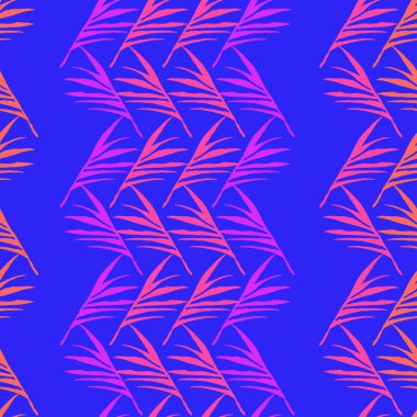 Hipster Tropikal Vektör Kusursuz Düzen. Karahindiba Muzu Yaprakları Tüylü Canavar Tropikal Kusursuz Desen. Çiçek Özgeçmişi 'ni çiz. Güzel Erkek Gömlekli Kadın Elbisesi dokusu. Güzel Yaz Moda.