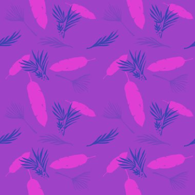 Süper Tropikal Vektör Kusursuz Düzen. Muz Yaprakları Tüylü Canavar Karahindiba Tropikal Kusursuz Desen. Şık Yaz Moda. Doodle Çiçek Geçmişi. Zarif Erkek Gömlekli Kadın Elbisesi.