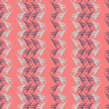 Hipster Tropikal Vektör Kusursuz Düzen. Zarif Erkek Gömlekli Kadın Elbisesi dokusu. Tüylü Muz Yaprakları Karahindiba Canavarı Tropikal Kusursuz Desen. Cool Summer Fashion. Boyalı Çiçek Arkaplanı.