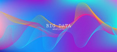 Uçan Parçacıklar Sorunlu Mor Vektör. Pembe Mor Gelecekçi Gradyan Kaplaması. 3D Akış Şekilleri Web Sitesi. Renkli Geometrik Arkaplan. Veri Analitiği Güzel Sancak. Büyük Veri Neon Arkaplanı.