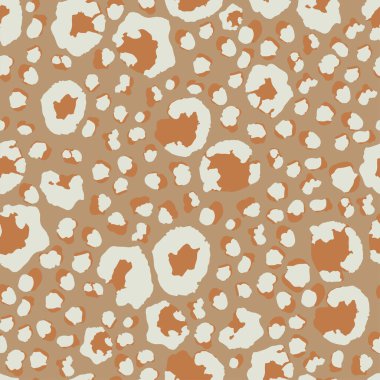 Zarif Çita Vahşi Yaşam Leopar İzi. Zengin VIP Hayvan Derisi Modeli. Modern kumaş dokusu, Vahşi Kürk Tekrarı deseni. Leopar İzi Kusursuz Vektör Tasarımı. Çita Tekstil Arkaplanı.