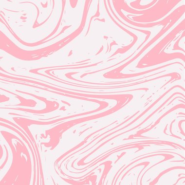 Pembe Mermer Döşeme Vektör Meydanı Mürekkep Yıkama Arkaplanı. Sıvı Boyalı Suminagashi Modern Dondurma Şablonu, Kozmetik Reklamları, Yiyecek Dergileri. Kaliteli Taş Mermer Doku, Parlak Boya Dökümlü