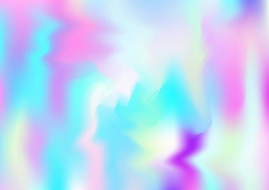 Sanal Sancak Minimum. Odaklanamayan Kız Foil Holo Teal. Neon Grafik Kaplaması, 80 'ler, 90' lar Müzik Duvar Kağıdı Gökkuşağı Hologram Kapağı. Pearlescent Holografik Rüya Kızlar Yatay Arkaplan