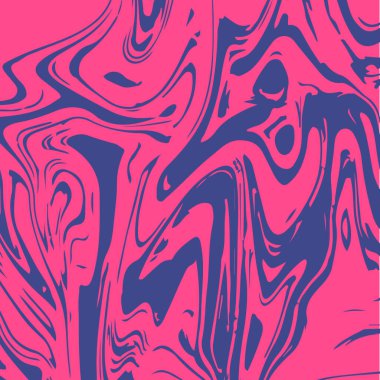 Pembe Mermer Doku Vektörü Kare Sıvı Mürekkep Arkaplanı. Sıvı Boyalı Suminagashi Modern Düğün Davetiyesi Bayrakları, Kurumsal Kimlik. Hippi Taş Mermer Doku, Canlı Boya Dökümcüsü