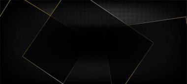 Altın Çizgili Siyah İş Kağıdı. Royal Rich VIP Geo Posteri. Yılbaşı Kareleri Pankartı. 3D Soyut Çokgen Parlak Kapak. Altın Pahalı Düşük Polonyalı Sınır. Kristal Altın Lüks Kart.