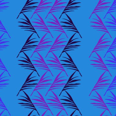 Hipster Tropikal Vektör Kusursuz Düzen. Muz Yaprakları Canavarı Tüylü Karahindiba Tropikal Kusursuz Desen. Güzel Erkek Gömlekli Kadın Elbisesi dokusu. Doodle Çiçek Geçmişi. Güzel Yaz Kumaşları.