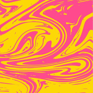 Pembe Mermer Doku Vektörü Kare Sıvı Mürekkep Arkaplanı. Sıvı Boyalı Suminagashi Modern Dondurma Şablonu, Kozmetik Reklamları, Yiyecek Dergileri. Kaliteli Taş Mermer Doku, Parlak Boya Dökümlü