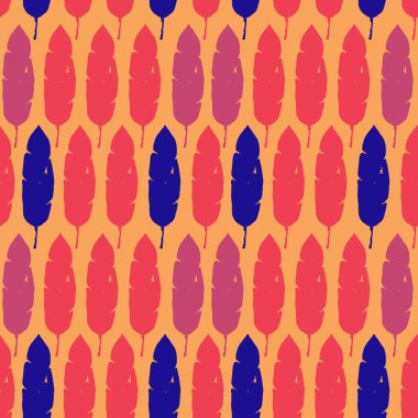 Modern Tropikal Vektör Kusursuz Düzen. Zarif Erkek Gömlekli Kadın Elbisesi dokusu. Cool Summer Tekstil. Doodle Çiçek Geçmişi. Muz Yaprakları Karahindiba Tüyü Canavarı Tropikal Kusursuz Desen.