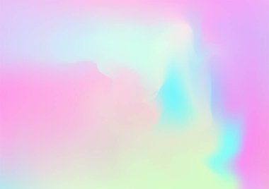 Holografik Sanal Sancak. Gökkuşağı Hologram Kapağı. Yanardöner Holografik Rüya Işığı Yatay Duvar Kağıdı Neon Grafik Kaplaması, 80 'ler, 90' lar Müzik Grafiği Kız Arkaplanı Hollie Holil Teal.