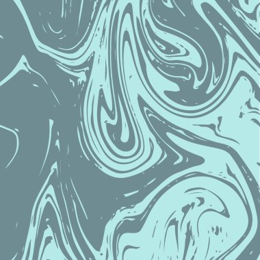 Marble Doku Vektörü Turkuaz Sıvı Mürekkep Arkaplanı. Sıvı Boyalı Suminagashi Davetiye Kartları, Afişler, Kurumsal Kimlik Modeli. Hipster Taş Mermer Doku, Solan Boya Sıçratma