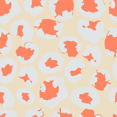 Zarif Çita Safari Kusursuz Leopar İzi. Modern kumaş dokusu, Vahşi Kürk Tekrarı deseni. Zengin VIP Hayvan Derisi Modeli. Leopar İzi Kusursuz Vektör Tasarımı. Çita Tekstil Arkaplanı.