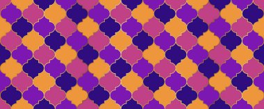 Kusursuz Fas Tasarımı Persli Cami Penceresi Şebekesi. Mübarek İslami İllüstrasyon. Fas Kusursuz Mozaik dokusu. Ramazan Kareem Müslüman Dekorasyonu. Geleneksel Ramazan Camii Altın Şekli.