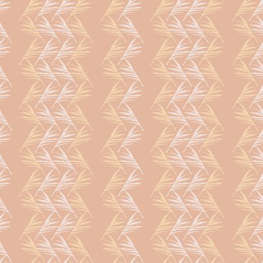 Trend Tropikal Vektör Kusursuz Düzen. Tüylü Muz Canavarı Karahindiba Yaprakları Tropikal Kusursuz Desen. Doodle Çiçek Geçmişi. Güzel yaz modası. Güzel Erkek Gömlekli Kadın Elbisesi.