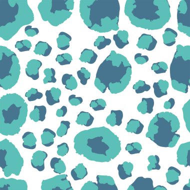 Zarif Çita Ormanı Kusursuz Leopar İzi. Moda Hayvan Derisi Modeli. Modern kumaş dokusu, Vahşi Kürk Tekrarı deseni. Leopar İzi Kusursuz Vektör Tasarımı. Çita Tekstil Arkaplanı.