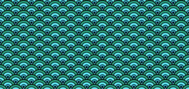 Geometrik Bohem Asya baskısı. Birinci sınıf Japon Kıyafet Tasarımı. Lüks Japon Dalgası Samless Deseni. Kusursuz Çin Dalga Şablonu. Bohem Kimono, Tie Dye Ikat Shibori Wabi Sabi Su Dokusu.