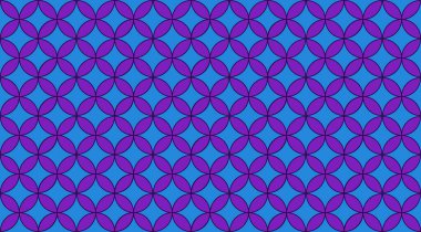 Yaşam Tohumu Kusursuz Vektör Deseni. Kutsal Geometri Tasarımı. Yoga, sağlık hizmeti, fitness takımı tekstil tasarımı. Yaşam Çemberlerinin Geometrik Çiçeği. Klasik Moda Yazdırma. Kutsal Geometri Arındırması Yuvarlak