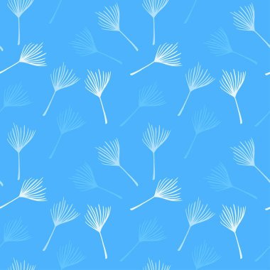 Trend Tropikal Vektör Kusursuz Düzen. Doodle Çiçek Geçmişi. Muz Yaprakları Karahindiba Tüyü Canavarı Tropikal Kusursuz Desen. Güzel yaz kumaşları. Güzel Erkek Gömlekli Kadın Elbisesi.