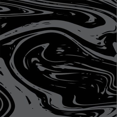 Gri Mermer Doku, Vektör Meydanı Mürekkep Yıkama Arkaplanı. Sıvı Boyalı Suminagashi Davetiye Kartları, Afişler, Şirket Kimliği için Moda Modeli. Hipster Taş Mermer Doku, Solan Boya Sıçratma