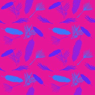 Hipster Tropikal Vektör Kusursuz Düzen. Güzel Erkek Gömlekli Kadın Elbisesi dokusu. Doodle Çiçek Geçmişi. Tüylü Karahindiba Muz Canavarı Tropik Kusursuz Şekil Yaprakları. Güzel Yaz Kumaşları.