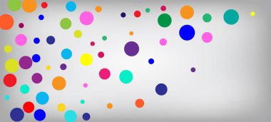 Gökkuşağı Konfeti Hippi Vektör Arkaplanı. Noel, Yeni Yıl, Doğum günü Parıltı Dekorasyonu. Karnaval Hareketi Çelengi. Bayram Kutlaması Gökkuşağı Konfeti Düşüşü. Düşen Parıltı Sequins Çerçevesi.