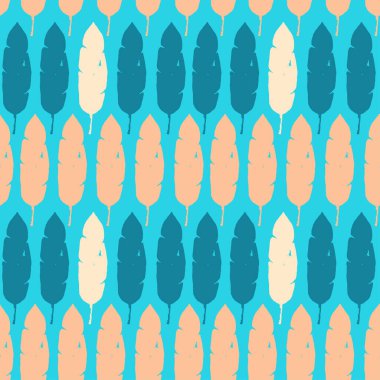 Modern Tropikal Vektör Kusursuz Düzen. Karahindiba Muzu Canavarın Tüylü Tropikal Kusursuz Şekil Yaprakları. Güzel Yaz Tekstili. Zarif Erkek Gömlekli Kadın Elbisesi dokusu. Boyalı Çiçek Arkaplanı.