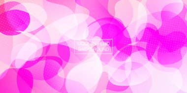 Sıvı mor arka plan. Web Sayfası Kapağı Sunumu. Modern Gradyan Şekilleri Düzeni. Vektör Akıcı Gradyan Kaplaması. Neon Renkli Mor Sancak Şablonu. Dijital Dinamik Poster. Geometrik İniş Sayfası.